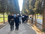 پیاده روی کارکنان بیمارستان مادر و کودک شوشتری در  بوستان جنت انجام شد   